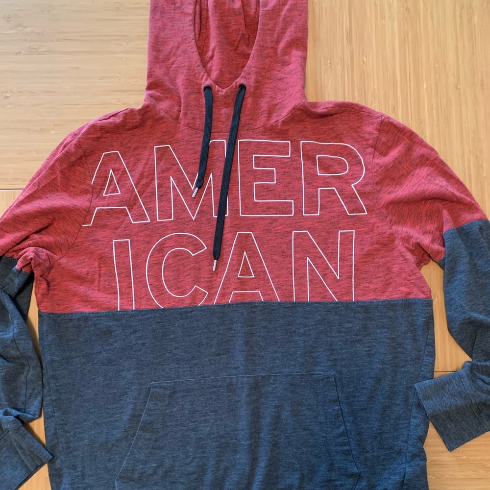 American Eagle hooded long sleeve